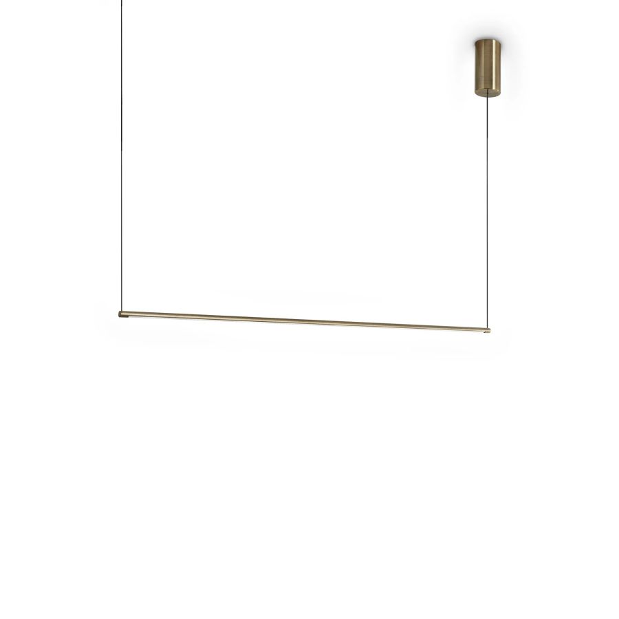 Κρεμαστό Φωτιστικό ESSENCE SP ROUND Ορείχαλκος 3000K Ideal Lux 371795