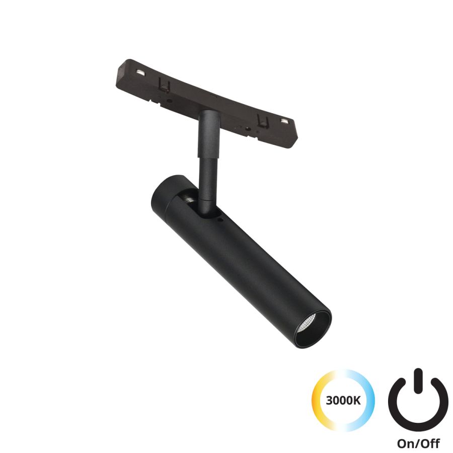 Σποτ για Κυρτή Μαγνητική Ράγα  Μαύρο Magnetic Viokef 4281900