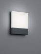 Επιτοίχια Απλίκα Ανθρακί 16xH20cm Εξ.Χώρου IP54 LED 6w 3000K 600lm Trio Lighting Pecos 227760142