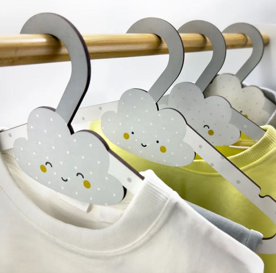 Baby Dreams Gray κρεμάστρες 4010E Ango