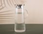 Κανάτ Νερού Γυάλινη 1300ml με Διακριτική Ρίγα,  Ανοξείδωτο Καπάκι & Φίλτρο Etoile LLM-321