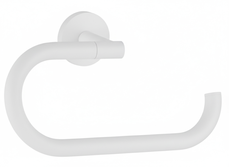 Χαρτοθήκη ανοικτή Λευκό Bronze Art Loft-500 5150-AA