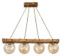 PDT 2059-4 4/Φ ΞΥΛΙΝΗ ΡΑΓΑ ΣΧΟΙΝΙ  ΓΥΑΛΙΑ ΜΕΛΙ 4ΧΕ27 ARlight 0103392