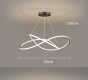 SE LED 60 ANITA PENDANT GOLD 96W  3CCT WITH MEMORY 2 YEARS WARRANTY Α2 HOMELIGHTING 77-50455