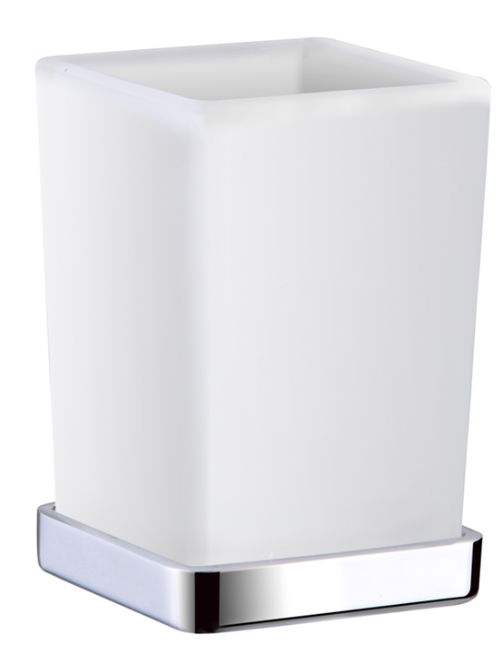 Ποτηροθήκη Γυαλί Χρώμιο Bronze Art Επικαθήμενα 22M3-10-M