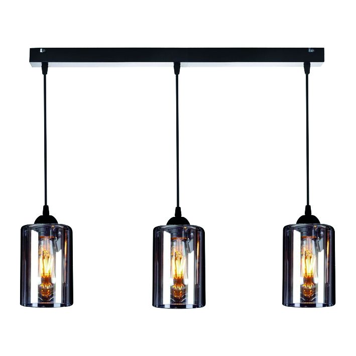 KQ 8877-3 SMOG PENDANT SMOKED GLASSES HOMELIGHTING 77-8201