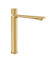 Μπαταρία Νιπτήρα Ψηλή με Βαλβίδα Clic Clac Armando Vicario Halo Gold Brushed 515041-201