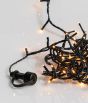 300Led Amber Λαμπάκια Με Πρόγραμμα,Επέκταση Και Μετασχηματιστή Ip44 ,Πράσινο Καλώδιο/Θερμό Λαμπάκι (5cm Απόσταση) 15 Μέτρα (Kelvin: 2.100 - 2.300) Lianos 63389