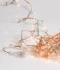 300Led Λαμπάκια Με Επέκταση Και Μετασχηματιστή Ip44 ,Διάφανο Καλώδιο/Θερμό Amber Λαμπάκι , (5cm Απόσταση) 15 Μέτρα (Kelvin: 2.100 - 2.300) Lianos 63406