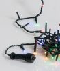200Led Pal Λαμπάκια Με Επέκταση,Πρόγραμμα Και Μετασχηματιστή Ip44 ,Πράσινο Καλώδιο/Πολύχρωμο Λαμπάκι , (5cm Απόσταση) 10 Μέτρα Lianos 63422