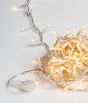 300Led Φωτάκια Με Επέκταση Και Μετασχηματιστή ,Διάφανο Καλώδιο/Θερμό Λαμπάκι , (3cm Απόσταση) 9 Μέτρα , (Kelvin 2.500 - 3.000) Lianos 80138