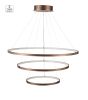Φωτιστικό Κρεμαστό Καφετί 80xH100cm Led 131w 3000K Homelighting Morelli 77-8131