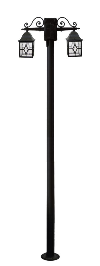 Φωτιστικό κήπου LP-710EB 2L 200cm BLACK Heronia 23-0015