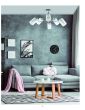 KQ 2654/6 SHIRO CHROME AND WHITE PENDANT 1Ε3 HOMELIGHTING 77-8101