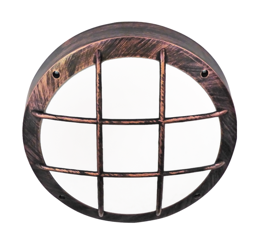 Φωτιστικό πλαφόν οροφής/τοίχου SLP-40B COPPER Heronia 13-0102