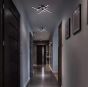 SE LED 45 COSIMA BLACK 45x45x8cm 32W 3CCT WITH MEMORY IP20 2 YEARS WARRANTY E3 HOMELIGHTING 77-50602