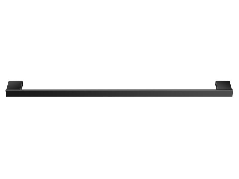 Πετσετοθήκη Μονή 60 εκ.Black Mat Sanco Monogram 120404-60-M116