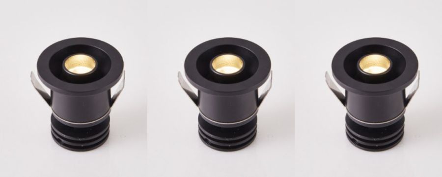 SE-SPL-CM-M-BL-3K MAVI SPOT LED RECESSED 3 LIGHT 3*2W MOVABLE BLACK 3000K HOMELIGHTING 77-9254*3