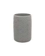 Ποτηράκι Μπάνιου Κεραμικό Γκρι Estia Home Art Clay 02-11505