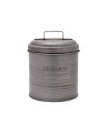 Δοχείο Ζάχαρης 11x11x14cm Μεταλλικό με Αεροστεγές Καπάκι 01-13318