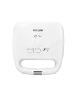 Τοστιέρα 750w Λευκή 2 Θέσεων Estia Home Art Gusto White  06-11154