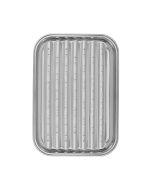 Δίσκος Ψησίματος Ανοξείδωτος 34x24cm Εstia Home Art Barbeque 05-11888