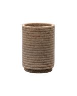 Ποτηροθήκη Μπάνιου για Οδοντόβουρτσες Beige Estia Home Art 02-1865