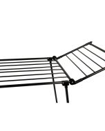 Απλώστρα Δαπέδου 1,75x1,07x60cm  Μεταλλική Πτυσσόμενη Estia Home Art Black 04-14223