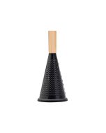 Τρίφτης Ανοξείδωτος Κωνικός Μαύρος 12,2xH28cm Estia Home Art Bamboo Essentials 01-14667