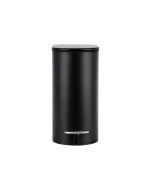 Κάδος Απορριμμάτων Χαρτοδοχείο με Πεντάλ Slim Soft Close 5lt Μαύρο Ματ Estia Home Art 02-5566 