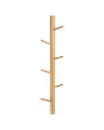 Κρεμάστρα Τοίχου 6 Θέσεων 65x15x6cm Bamboo Estia Home Art 04-19853