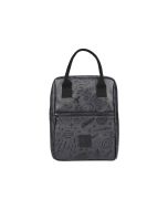 Τσάντα Φαγητού Ισοθερμική 20x14xH27cm 7lt Estia Home Art Save the Aegean Noir Echo 01-22389