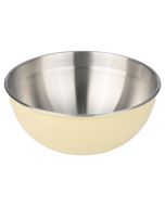 Μπωλ Ανάμειξης Ανοξείδωτο 30cm Estia  Bamboo Essentials Allure Ivory 01-25045