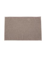 Ταπέτο Μπάνιου 80x50cm Πολυεστέρα Καφέ Estia Home Beads 02-20729
