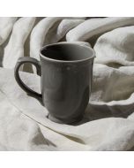 Κούπα Καφέ 340ml  Πορσελάνινη Ανάγλυφη Estia Home Art Athénée Grey 07-13745