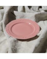 Πιάτο Ρηχό Πορσελάνινο Ανάγλυφο 20cm Estia Home Art Athénée Rose 07-13554