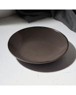Πιάτο Βαθύ Πορσελάνινο 23cm Estia Home Art Terra Grey 07-16210