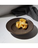 Πιάτο Ζυμαρικών Πορσελάνινο 27cm Estia Home Art Terra Grey 07-16234