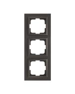 ΠΛΑΙΣΙΟ 3 ΘΕΣΕΩΝ ΜΑΥΡΟ Eurolamp 152-10382