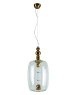 Φωτιστικό Κρεμαστό Ø30xH67cm Led 12w Γυάλα Διάφανη με Μπαλίτσες PDC 1282 ARlight 0084647