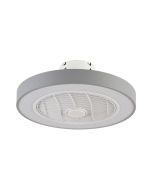 Ανεμιστήρας Οροφής με Τηλεχειριστήριο Ø50xY19cm 36W 3CCT LED Fan Light in Grey Color Inlight Chilko 101000330
