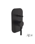 Μίκτης Εντοιχισμού 2 Εξόδων, Τech La Torre Black Matt  12050R-400