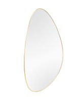 Καθρέπτης Επιτοίχιος Π60xY40x0,3cm Πλαίσιο Χρυσαφί Μέταλλο Mirrors & More IDA 2070179