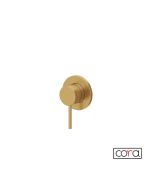 Μίκτης Εντοιχισμού 1 Εξόδου Cosmo PVD Gold Brushed Inox 316L  6150-211