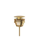 Βαλβίδα Νιπτήρα clic-clac AISI316 Inox PVD Brushed Gold  N0338-211