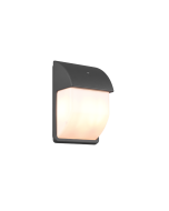 Tunga Στεγανή Επιτοίχια Πλαφονιέρα Εξωτερικού Χώρου E14 σε Μαύρο Χρώμα 212160242 Trio Lighting 212160242