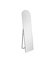 Καθρέπτης Ολόσωμος Επιδαπέδιος Π40XΥ160xB4cm Μέταλλο Silver Colored Mirrors & More BRITT 2210189