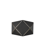 Zandor Μοντέρνο Φωτιστικό Τοίχου με Ενσωματωμένο LED και Θερμό Λευκό Φως σε Μαύρο Χρώμα Πλάτους 18cm Trio Lighting 223510132
