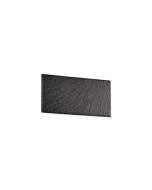 Raven Μοντέρνο Φωτιστικό Τοίχου με Ενσωματωμένο LED και Θερμό Λευκό Φως σε Μαύρο Χρώμα 25x12cm Μαύρο Πλάτους 25cm Trio Lighting 224210102