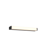 Φωτιστικό Μπάνιου Επίτοιχο IP44 L42cm LED 6,5w 3000K 750lm Black Mat Trio Lighting Fabio 283814232